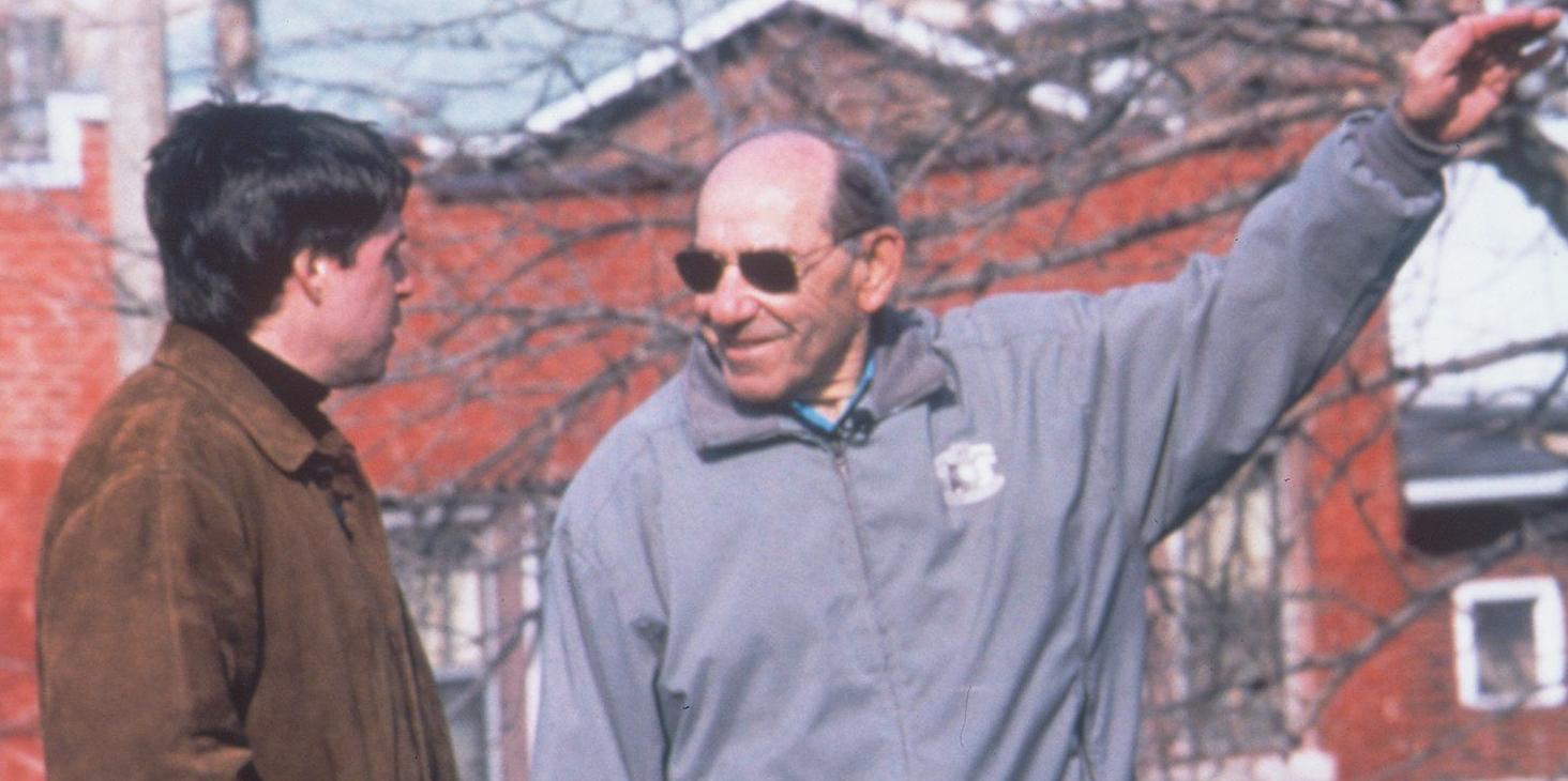Yogi Berra comes home